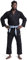 Ippon Gear BJJ GI Brazilian Jiu Jitsu Einsteiger Anzug inkl weißem Gürtel [Größe A1 I Pearl-Weave Material I 350gr/m² Stoffdichte I Reißfestes Material] schwarz
