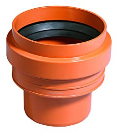 KG-Übergang KGUS Ton/KG Spitzende, DN160