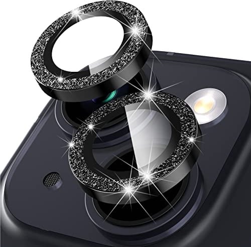 Diruite for iPhone 14/14 Plus Camera Lens Protector,HD 9H Tempered Glass+Aluminum Alloy Camera Screen Protector
