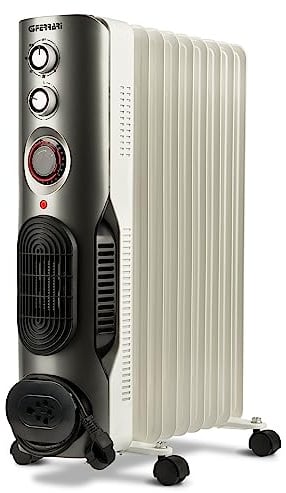 G3 Ferrari G60028 Ölradiator mit Heizlüfter, ECO, 7 Funktionen, 9 Heizelemente