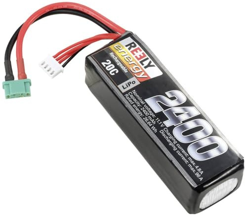 Reely Modellbau-Akkupack (LiPo) 11.1 V 2400 mAh Zellen-Zahl: 3 20 C Softcase MPX