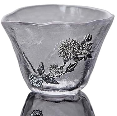 SALFEE 90ml vidrio Kung Fu pequeña taza de té personalizada creatividad Master Cup transparente taza de té