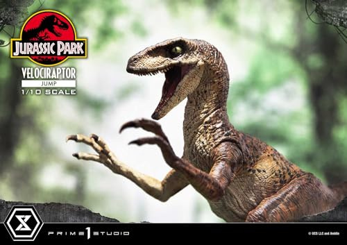 Jurassic Park Velociraptor Jump Sammelfigur