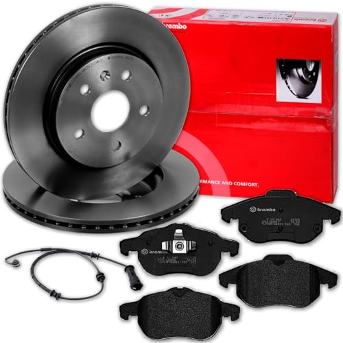 brembo Bremsscheiben 321mm + Beläge vorne | 09.A454.11 + P59043 + Wk Kompatibel mit Astra H (A04),Astra H Gtc (A04), / Family B (A05)