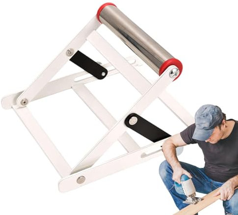 Adjustable Cutting Machine Support Frame, 1/2 Adjustable Table Saw Stand, Cutting Machine Attachment, Metal Cutting Machine Work Support Stand, Support Frame, Cutting Machine Attachment