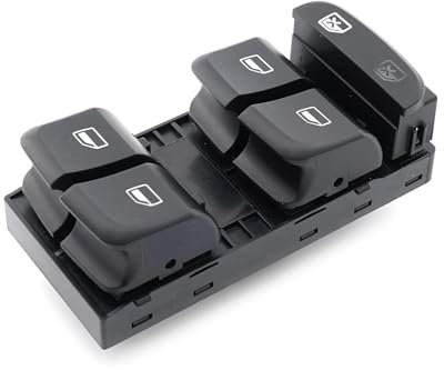 Fensterheberknopf Für A-udi A4 B8 A5 Q5 2008-2012 Elektrische Master Power Fenster Control Schalter Taste 8K0959851D 8KD959851 8K0959851
