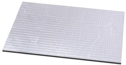 Selbstklebende Isoliermatten Auto Sound Deadener Wärmedämmung Matte for Auto Van Schallschutz Trittschalldämmung Isolierung Matte Auto Haube Lärm Isolator Selbstklebend Dämmmatten(10mm Thick 1pcs)