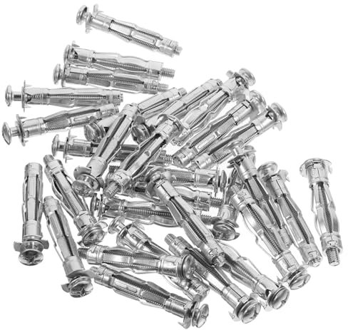 TOKIDNY 30pièces Chevilles Murales Creuses Avec Écrous De Fixation Set De Fixations Pour Plaques De Plâtre