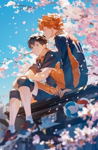 HfmQuisutron Jigsaw Puzzle 1000 Teile Sport Anime Haikyuu!!! Poster Puzzle Für Zuhause Stressabbau Spiel Zw67Qv