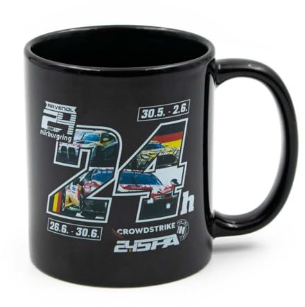 MBA Sport 24h Nürburgring/Spa Tasse, Keramik, Kaffeetasse, Tasse, 330 ml