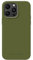 IDEAL OF SWEDEN Griffige Silikon-Handyhülle Kompatibel mit Magsafe mit Einer glatten Haptik und leichtem Gefühl - Schützende stoßfeste für iPhone 14 Pro Max (Khaki)