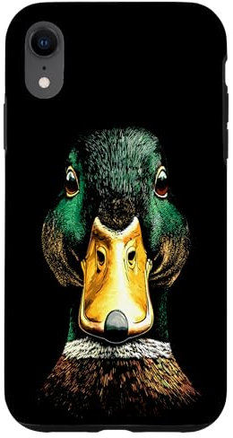 Duck Mallard Duckling Wild Duck Dabbling Duck Cute Ducks Case for iPhone XR