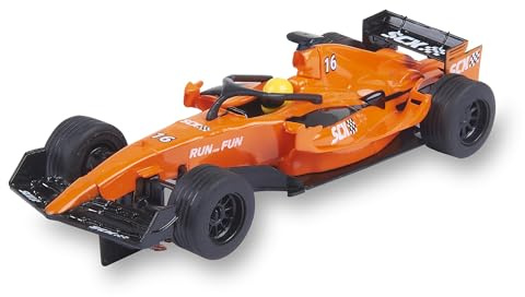 SCALEXTRIC Kompaktes Rennfahrzeug - Slotauto - Maßstab 1:43 (Formel 1 - Orange)