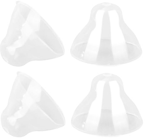 lasuroa 4pcs Baby Bottle Lids Replacement for Tommee Tippee, Leakproof Seal & BPA-Free Caps Replacement Designed for 5oz and 9oz Bottles