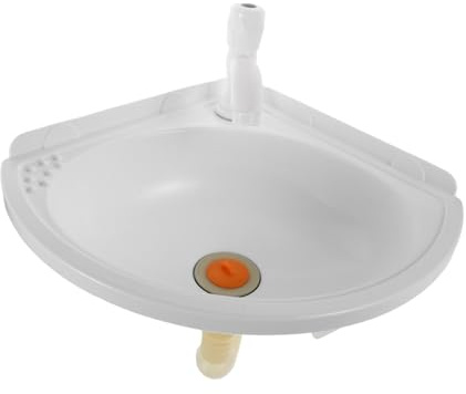 Gatuida Piccoli Lavandini Angolari Lavabo Da Appoggio Lavabo Da Parete Per Bagno Da Parete In Plastica