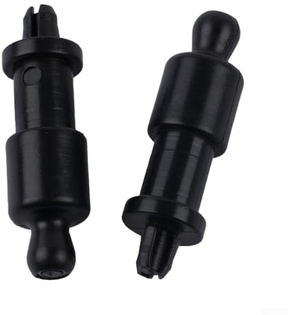 Gettimore 2 Stück Auto Hutablage Befestigung String Clips für Focus Max 2005–2015 4M51A466K45AC 1317839 4,5 x 1,2 cm Außenteile