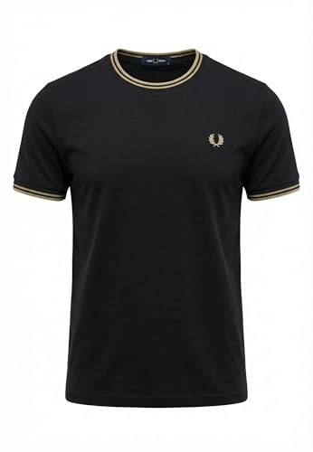 Fred Perry Twin Tipped T-Shirt, Herren T-Shirt