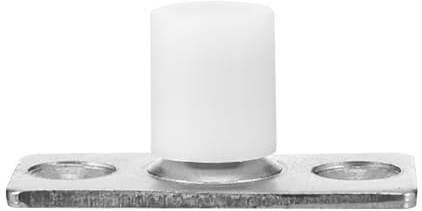 BUTIFULSIC Rueda Guía de Nailon Rueda Inferior Ligera y Resistente para Puerta Corredera de Color Claro para Puerta de Terraza o Persiana Enrollable