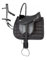 Pfiff 102291 Sattel-Set Komplettausstattung für Shetty und Holzpferde/Plüschpferde, Schwarz
