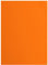 Vaessen Creative 2928-012A4 Florence Cardstock Papier, Orange, 216 Gramm/m², DIN A4, 10 Stück, Textur, für Scrapbooking, Kartenherstellung, Stanzen und andere Papierbasteleien