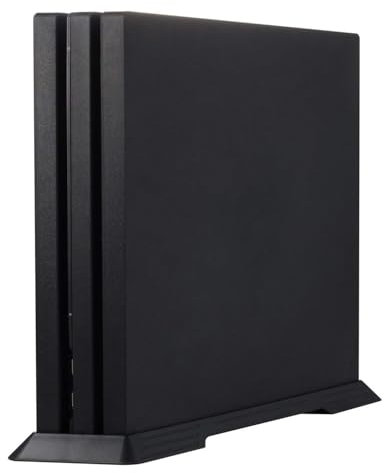 KlsyChry Soporte Vertical PS4 Pro para Playstation 4 Pro con una función de refrigeración respiraderos y Antideslizantes pies