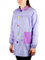 KLOTTZ 901C - BABI PROFESORA CUADROS BATA ESCOLAR mujer color: LILA talla: S/M
