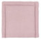 KraftKids Wickelauflage in Waffel Piqué rosa, Wickelunterlage 60x70 cm (BxT), Wickelkissen