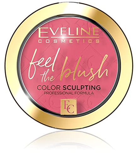 Eveline Cosmetics Feel The Blush Radiant Glow Blush Nr. 03 - Veganer Wangenbetoner für einen jugendlichen & strahlenden Look