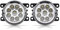 fendinebbia led ducato + Faro Fendinebbia Rotondo a 9 LED per Auto DRL