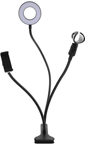 Uonlytech 1 Set Live Fill Light Live Stream Light Led Ring Light Led Video Light Phone Holder Lights Photography Lamp Ring Lamps Laptop Stand Live Supply Aluminum Alloy Live Light Cell Phone