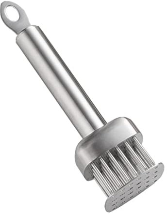 Housoutil Barbecue Tools Meat Tenderizer Tool Steak Hammer: Stainless Steel Needle Meat Hammer Chicken Pounder Tool for Tenderizing Beef Turkey Chicken Steak Meat Tenderizer Tools