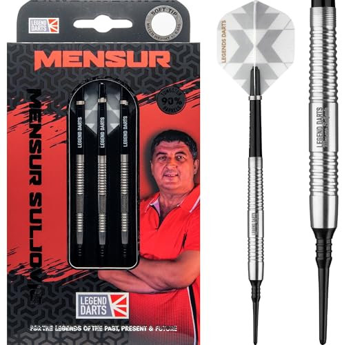 Legend Darts Mensur Suljovic 90% Silver Softdarts 18 Gramm