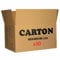SANYGIENE | Kit 10 Cartons Déménagement 60 X 40 X 40 cm | Caisse Américaine XL Jusqu'à 20 KGS | 1 Rouleau Scotch Brun Offert | Vêtements - Linge - Alimentaire