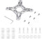 KLAPR Gimbal-Montageplatte Gummidämpfungskugel Anti-Drop-Pin for DJI Phantom Drone Ersatzteile Antivibrationsplatte (Color : for P3S only)
