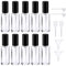 Segbeauty Perfume Atomizer Travel, 10pcs Portable Mini Refillable Perfume Bottles Kits, 10ML Scent Pump Case Empty Glass Toiletries Supplies Containers Travel Size Spray Bottles Accessories Set Clear