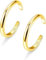 Roheafer 14K Gold gefüllte Zehenringe Einstellbare Zehenringe für Frauen Dünne Zehenringe Offene Band Zehenring Sommer Strand Fußschmuck Set