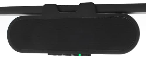 Cyber Acoustics Altoparlante USB e Bluetooth (CA-2890PRO) Altoparlante USB con Vivavoce per PC e Bluetooth per Smartphone, Morsetti a Monitor fino a 2 Pollici di Spessore