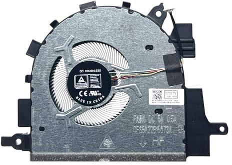 RAKSTORE - Ventilador de refrigeración para ordenador portátil (compatible con Lenovo IdeaPad 3, 15ITL6, 15ADA6, 15ALC6, V15, G2, ITL, Quiet Cooler Fan DFS5K22B15673N)