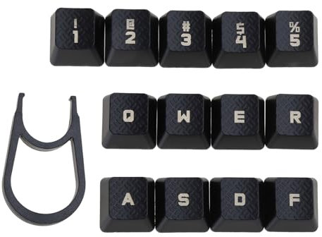 Romer G G910 G810 G413 G310 Mechanische Tastatur Tastenkappen Set Schwarz G810 G413 G310 G910 13 Stück Rutschfeste Tastenkappen Mit Hintergrundbeleuchtung Textur Für Tastenabdeckungen Für Mechanische