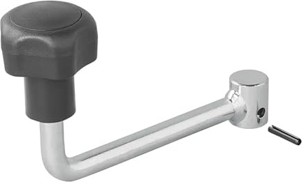 APT Hebel für Stützrad 60 mm Stahl Kurbel für Anhänger Wohnwagen Bugrad Deichselrad