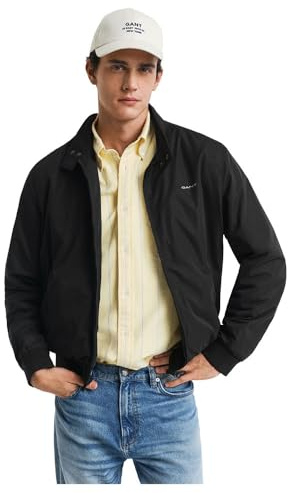 GANT LightWEIGHT HARRINGTON - Giacca, Nero, XL