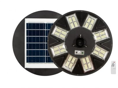 Jandei URBAN UFO LED-Solarleuchte, 800 W, 4000 Lumen, 6500 K, mit Sensor, JND-7487
