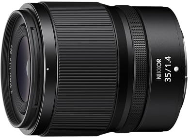 Nikon Obiettivo Nikkor Z 35mm f/1.4, Lunghezza Focale Fissa a Pieno Formato, Autofocus, Adatto a Fotografia Urbana, Nero [Nital V.I.P.: 4 anni di garanzia]