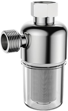 Prefiltro scaldabagno, pre-filtro scaldabagno | Filtro doccia scaldabagno - Acciaio inossidabile multifunzionale Nessuna perdita Filtro scaldabagno senza perdite migliora la qualità 'acqua per