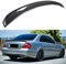 Sport Heckspoiler Lippe für Mercedes E-Klasse Typ W211 Limousine Bj. 03/2002-12/2008, Carbon schwarz