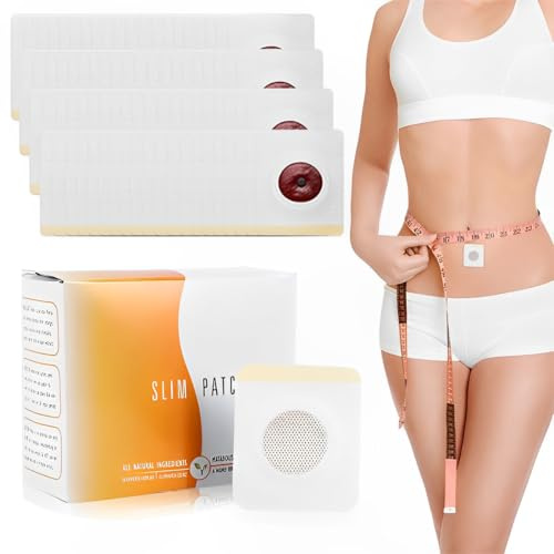 QOCUILC 80 Stück Abnehmen Patch, Slim Patch, Gewichtsverlust Aufkleber, Fettverbrennung am bauch
