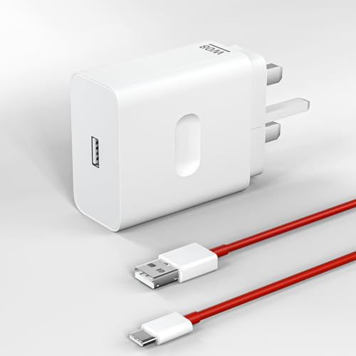 80W Supervooc Charger for Oneplus 13 13R 12 12R 11 10 9 Pro 10T 10R 8T 8 7T 7 Pro Open Nord 2T CE 3 Lite N30 N20 N10 with 6.6ft Type-C Flash Cable