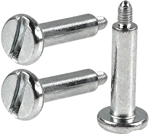 3 Pack Silver Replacement Base Fixing Screws for PS5 Console Vertical Stand | Durable rust-resistant finish, precise threaded fit, secures fixture firmly, tool-free fitting, ideal spare parts for repairs
