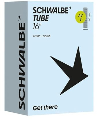 Schwalbe Fahrradschlauch AV3 47/62-305 IB AGV 40mm