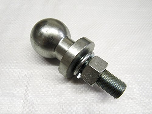 50MM ATV Tow Ball with 19MM Threaded Hitch Pin and Chain